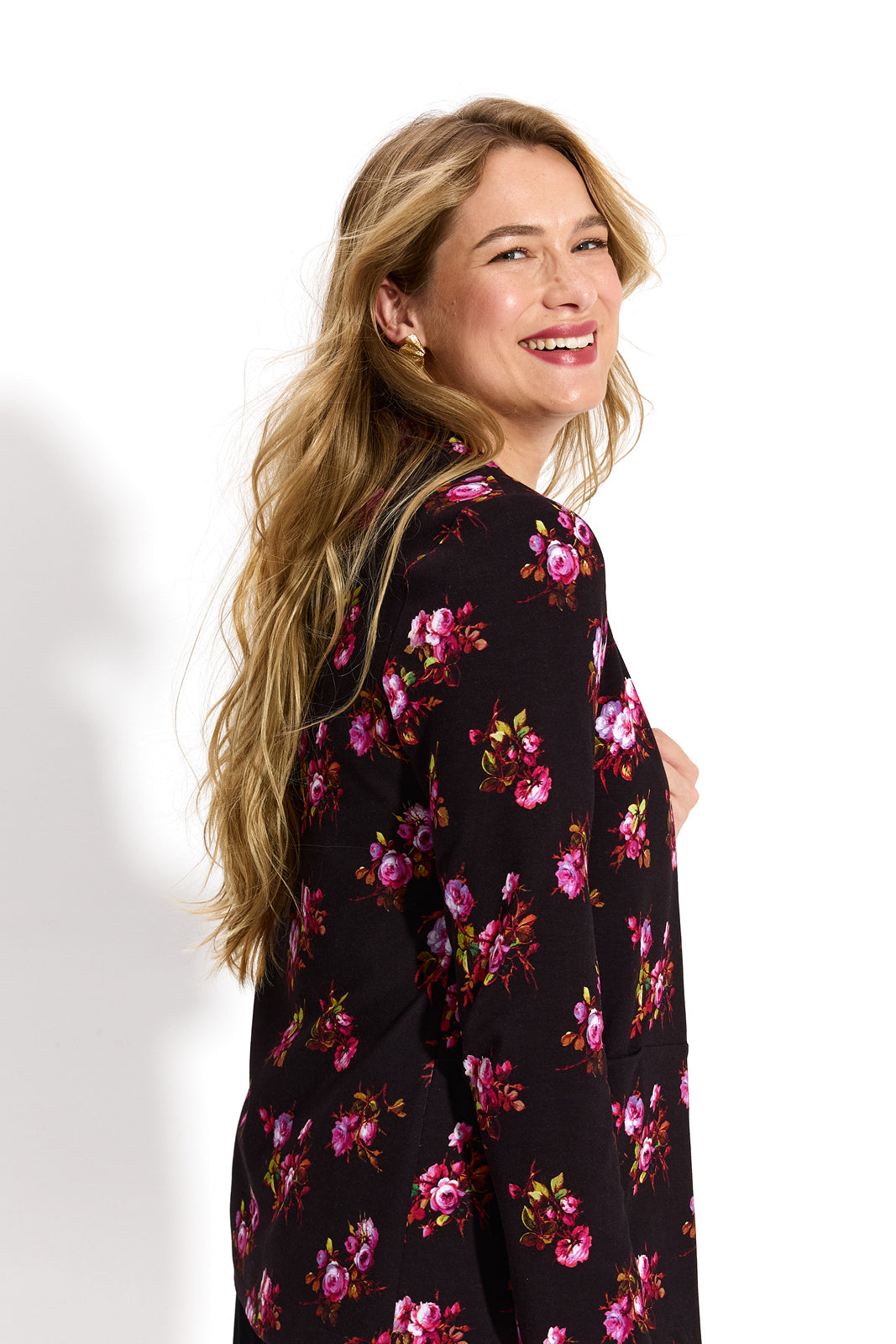 OPEN MIND print risk'n'roses black