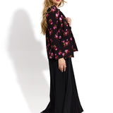 OPEN MIND print risk'n'roses black