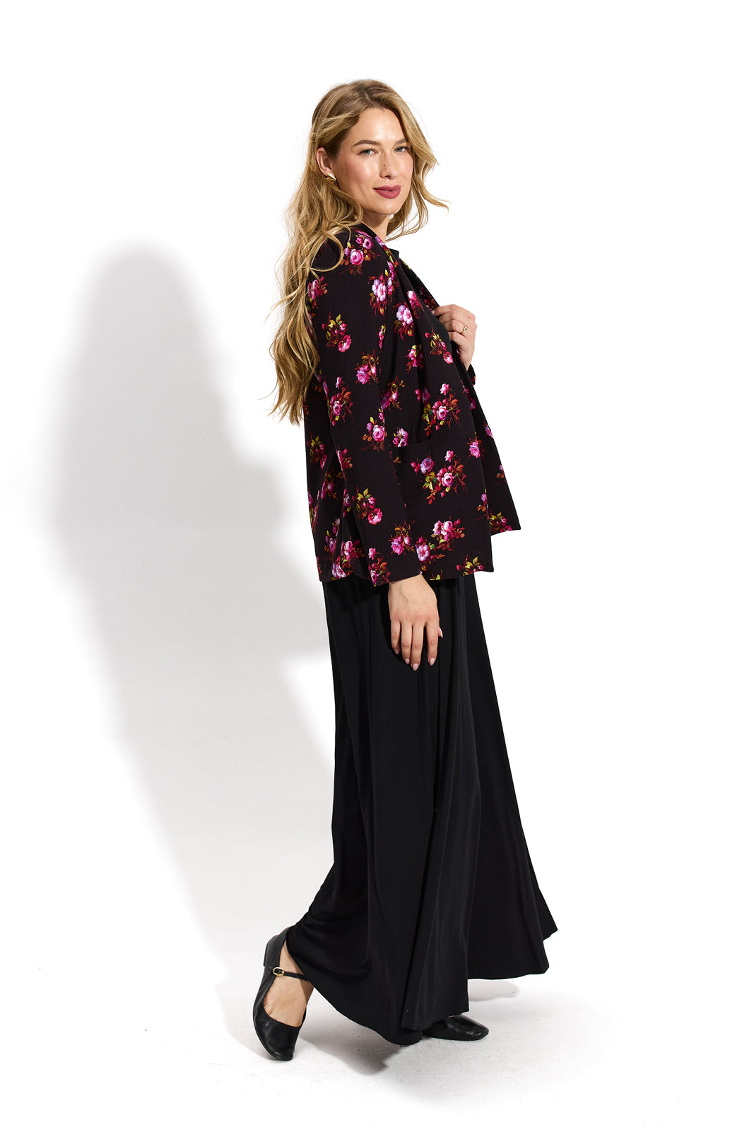 OPEN MIND print risk'n'roses black