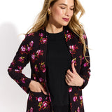 OPEN MIND print risk'n'roses black