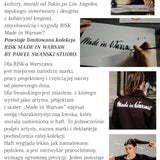 Kurtka M65 black haft Swanski Studio