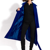 REVOLUTIONARY COAT art blue