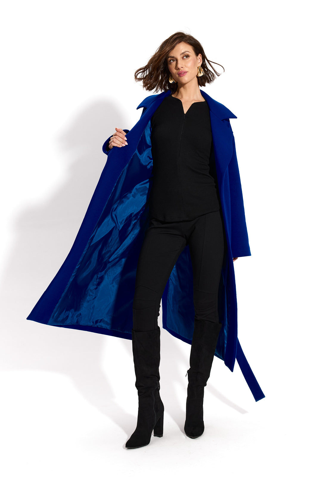 REVOLUTIONARY COAT art blue