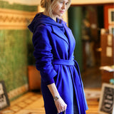 REVOLUTIONARY COAT art blue