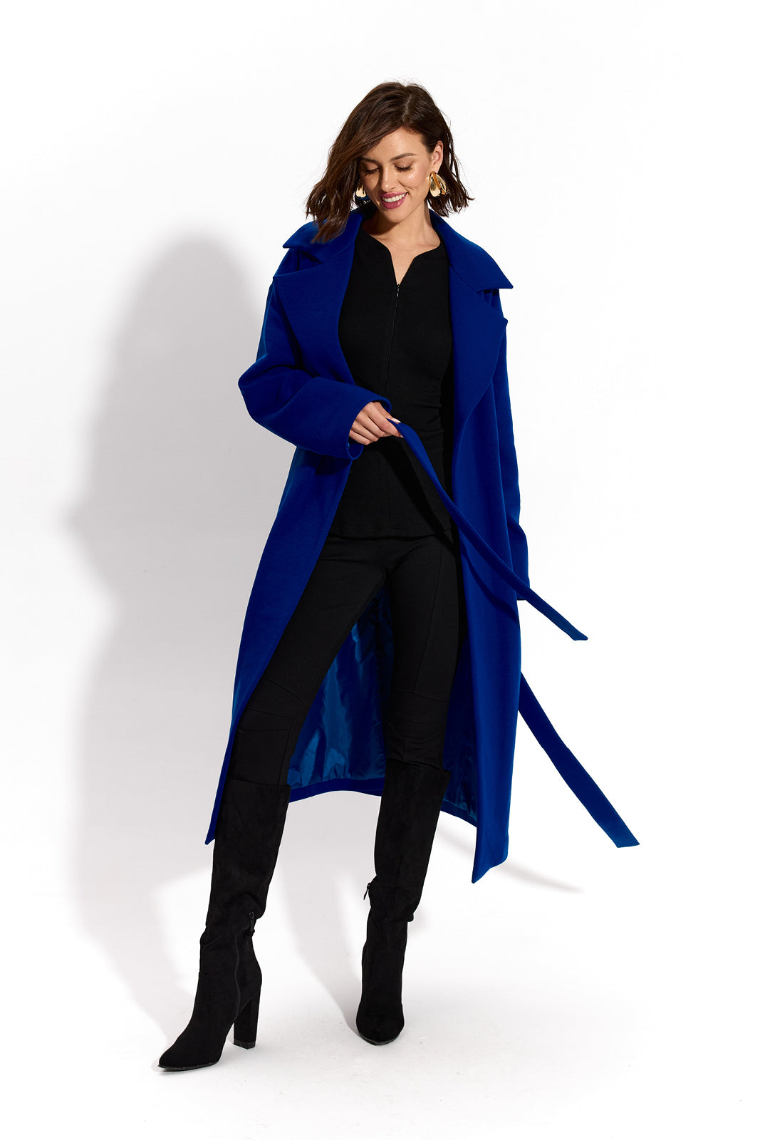 REVOLUTIONARY COAT art blue