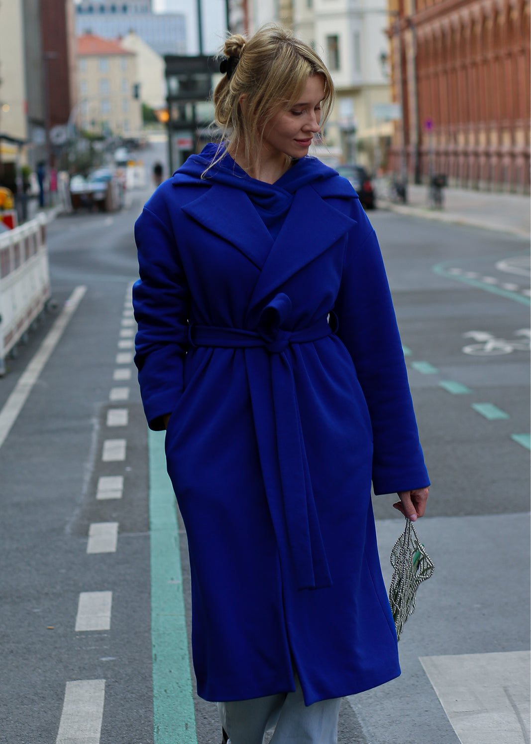 REVOLUTIONARY COAT art blue