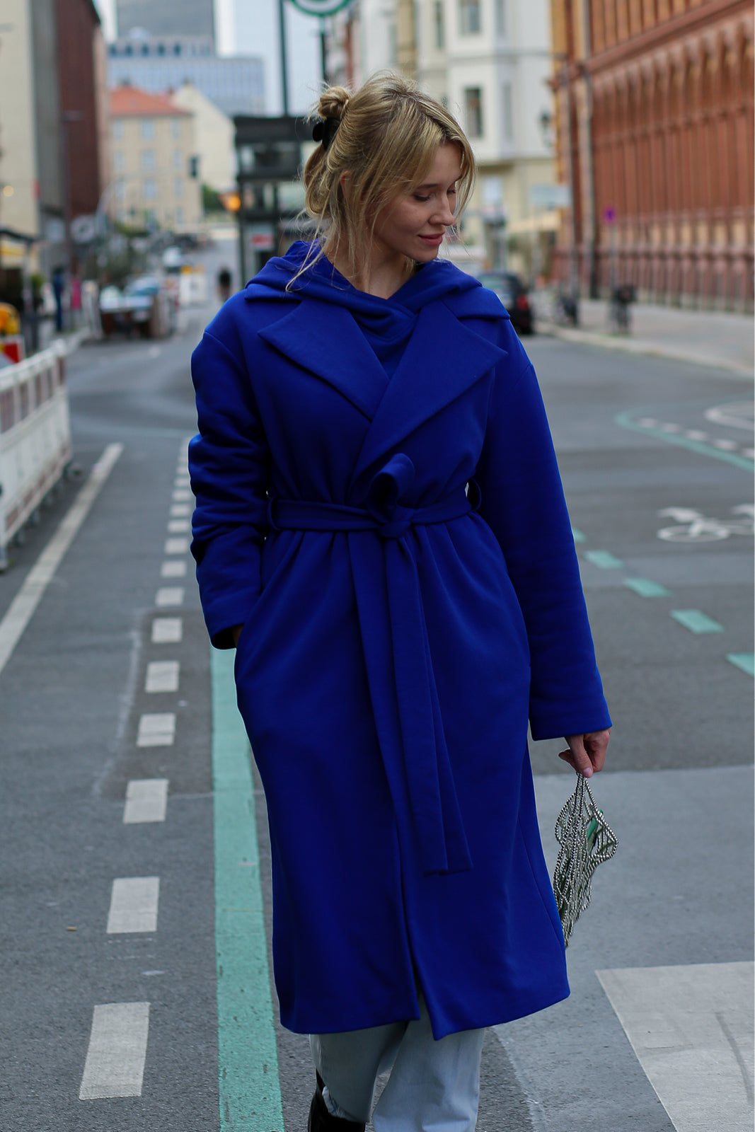 REVOLUTIONARY COAT art blue