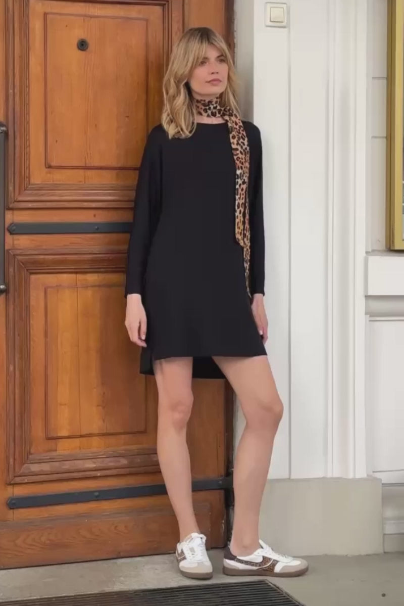 ANASTAZJA czarny modal premium