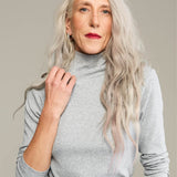 Turtleneck SIMPLY VAN GOLF ribbed grey