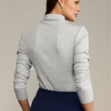 Turtleneck SIMPLY VAN GOLF ribbed grey