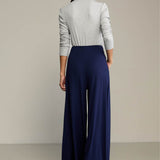 Turtleneck SIMPLY VAN GOLF ribbed grey