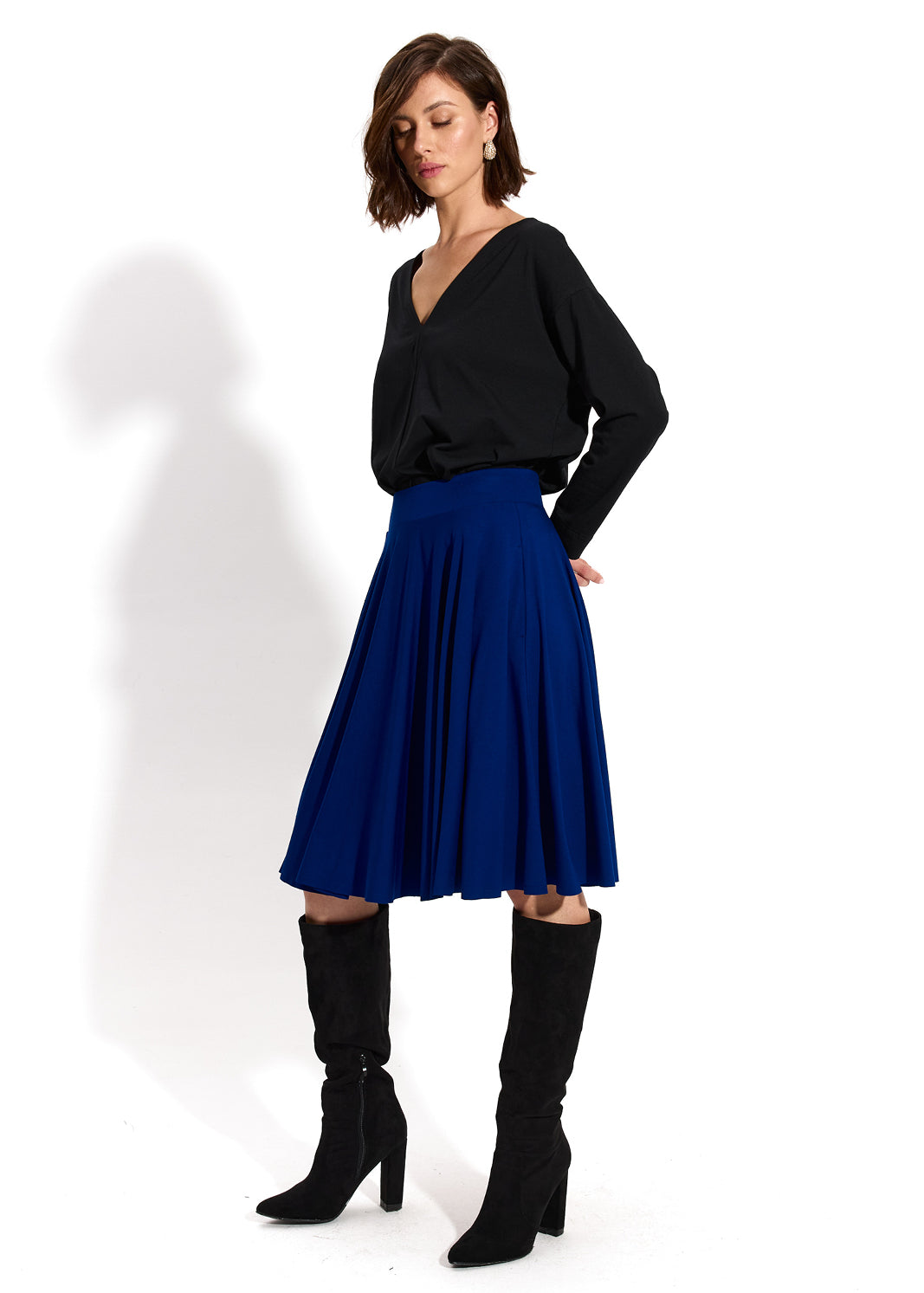 PRIMA W KOLANO art blue