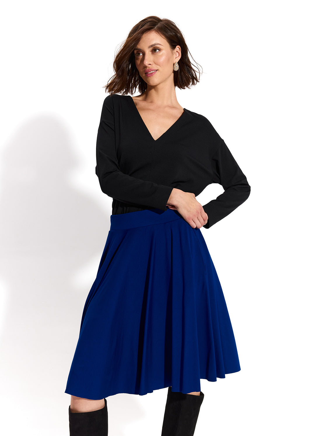 MARIA 176 cm<br>modelka<br>spódnica XS|#000000|#ffffff| 