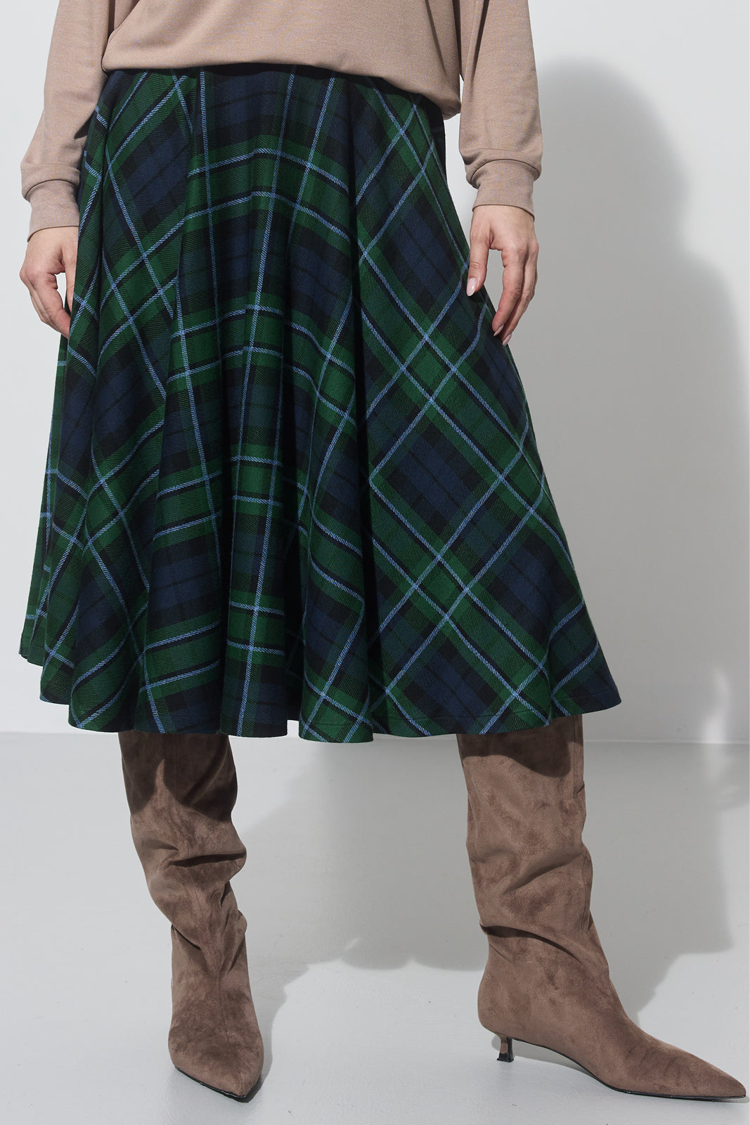 PRIMA BALLERINA krata zielona