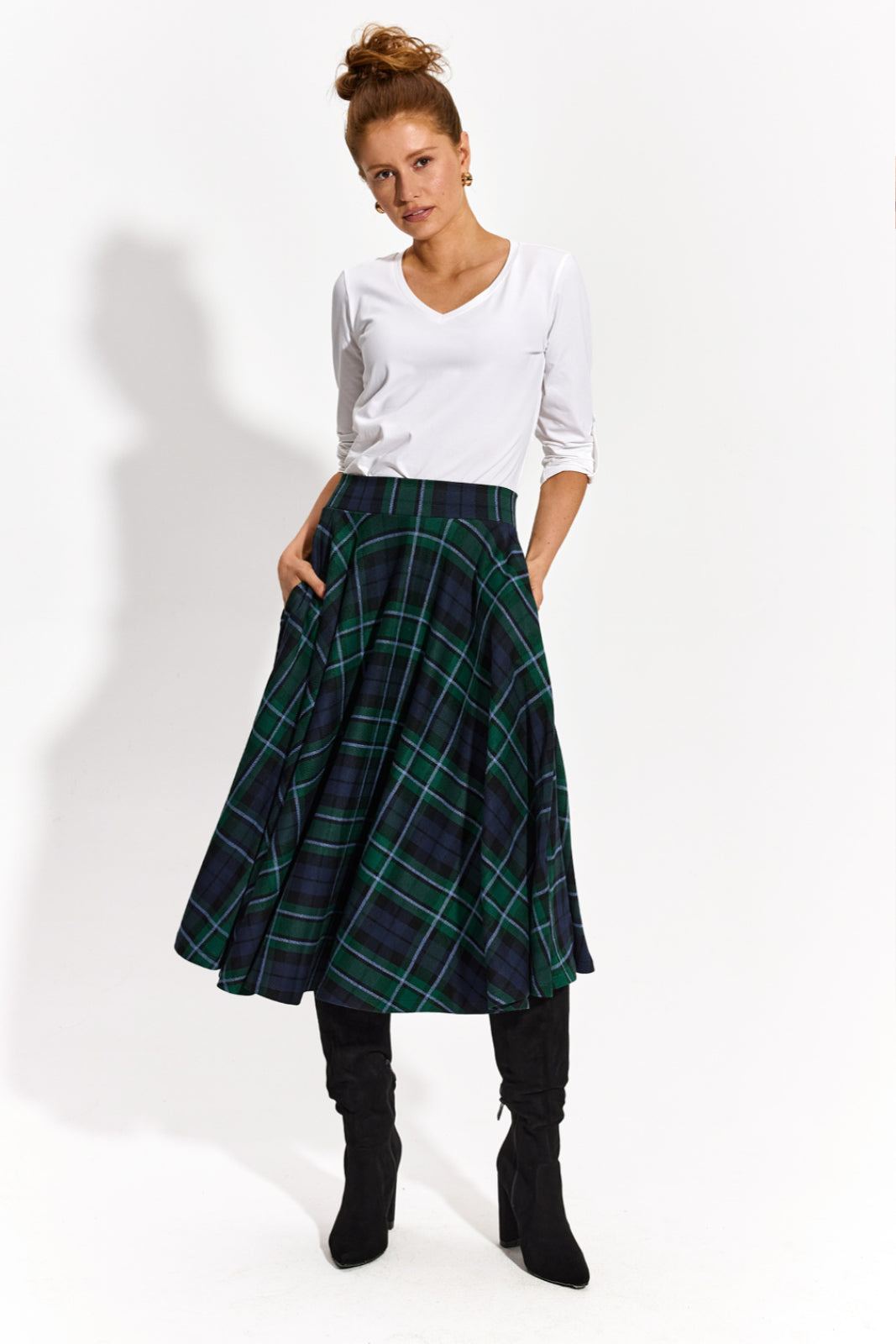 PRIMA BALLERINA krata zielona