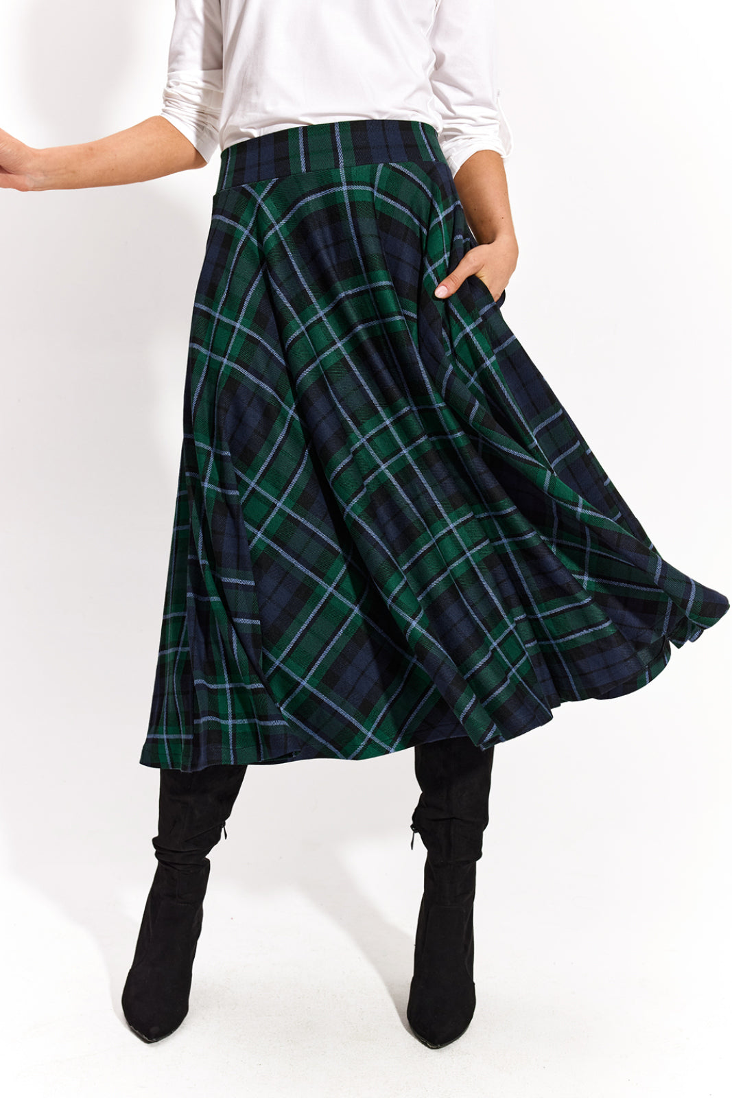 PRIMA BALLERINA krata zielona