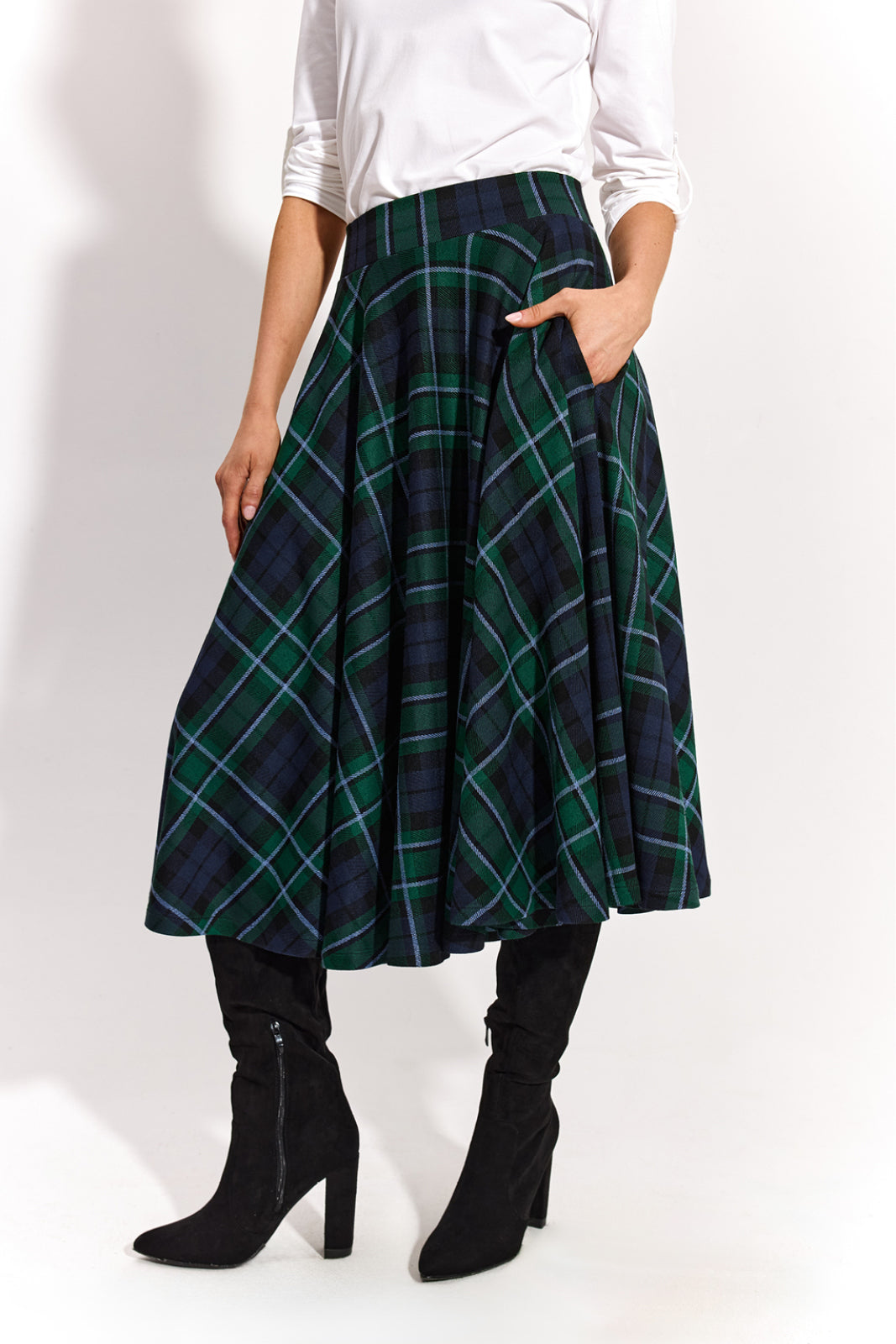 PRIMA BALLERINA krata zielona