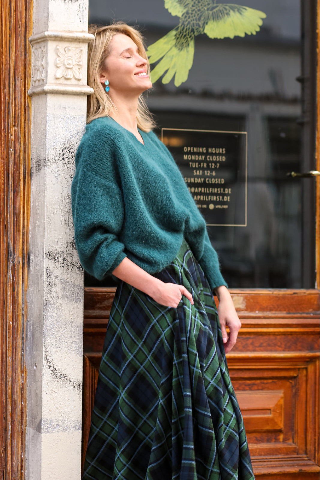 PRIMA BALLERINA krata zielona