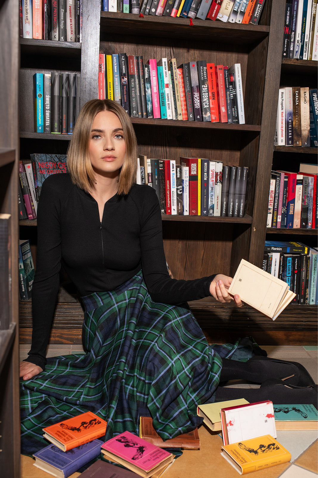 PRIMA BALLERINA krata zielona