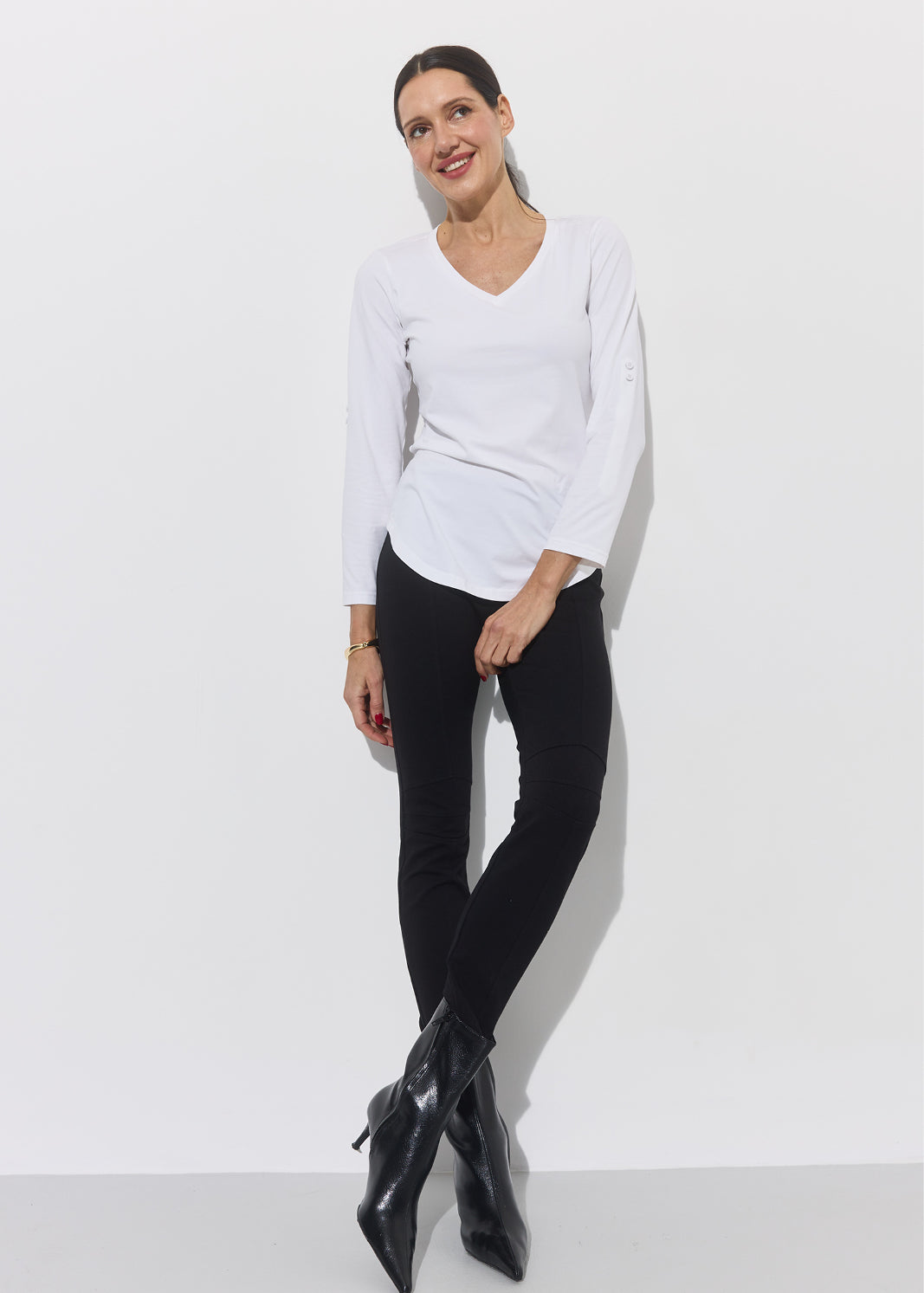 DARIA 175 cm<br>project manager<br>spodnie XS|#000000|#ffffff| 