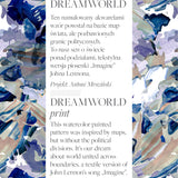 PRIMAVERY print Dreamworld niebieski