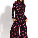 PRIMAVERY print risk'n'roses black