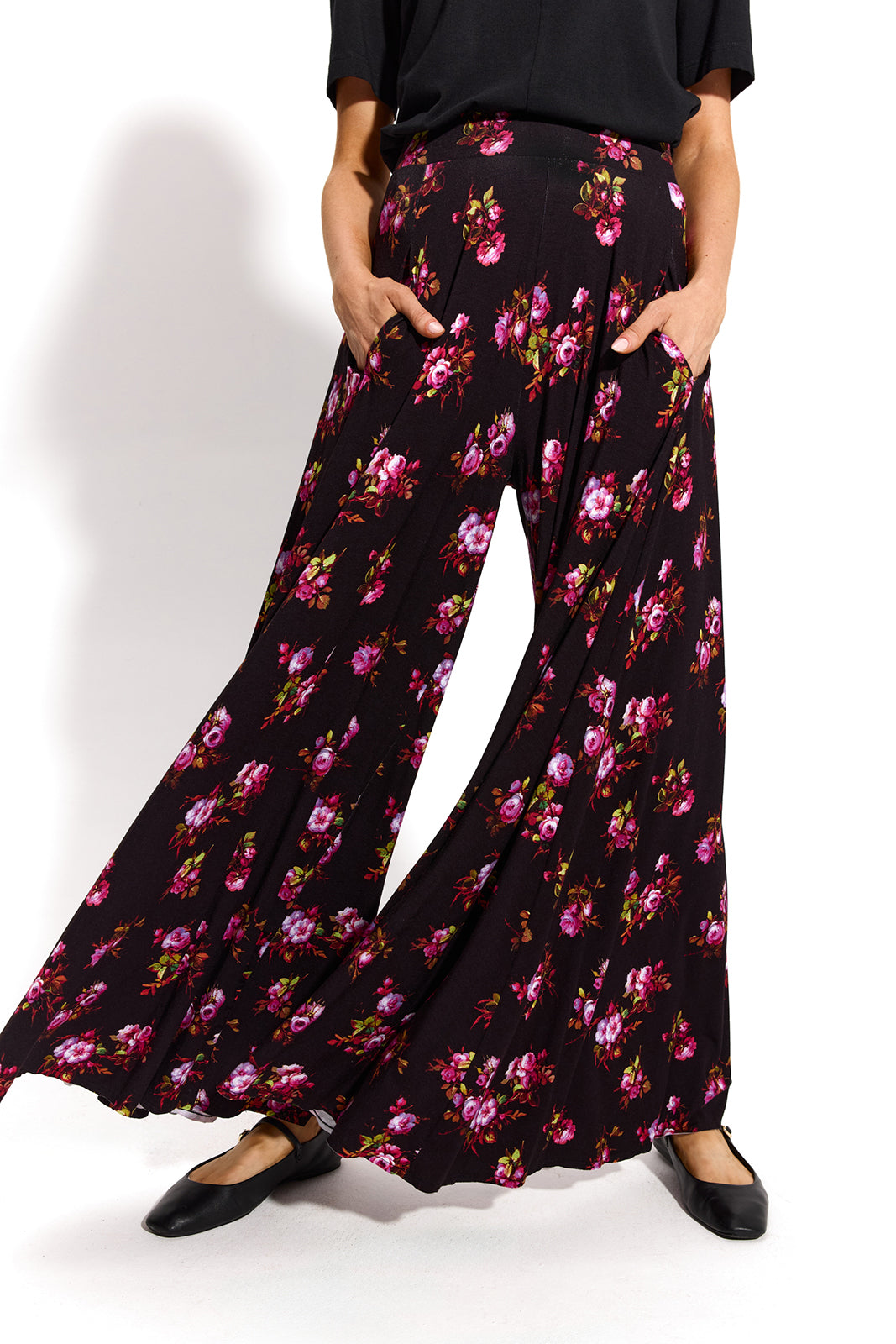 PRIMAVERY print risk'n'roses black