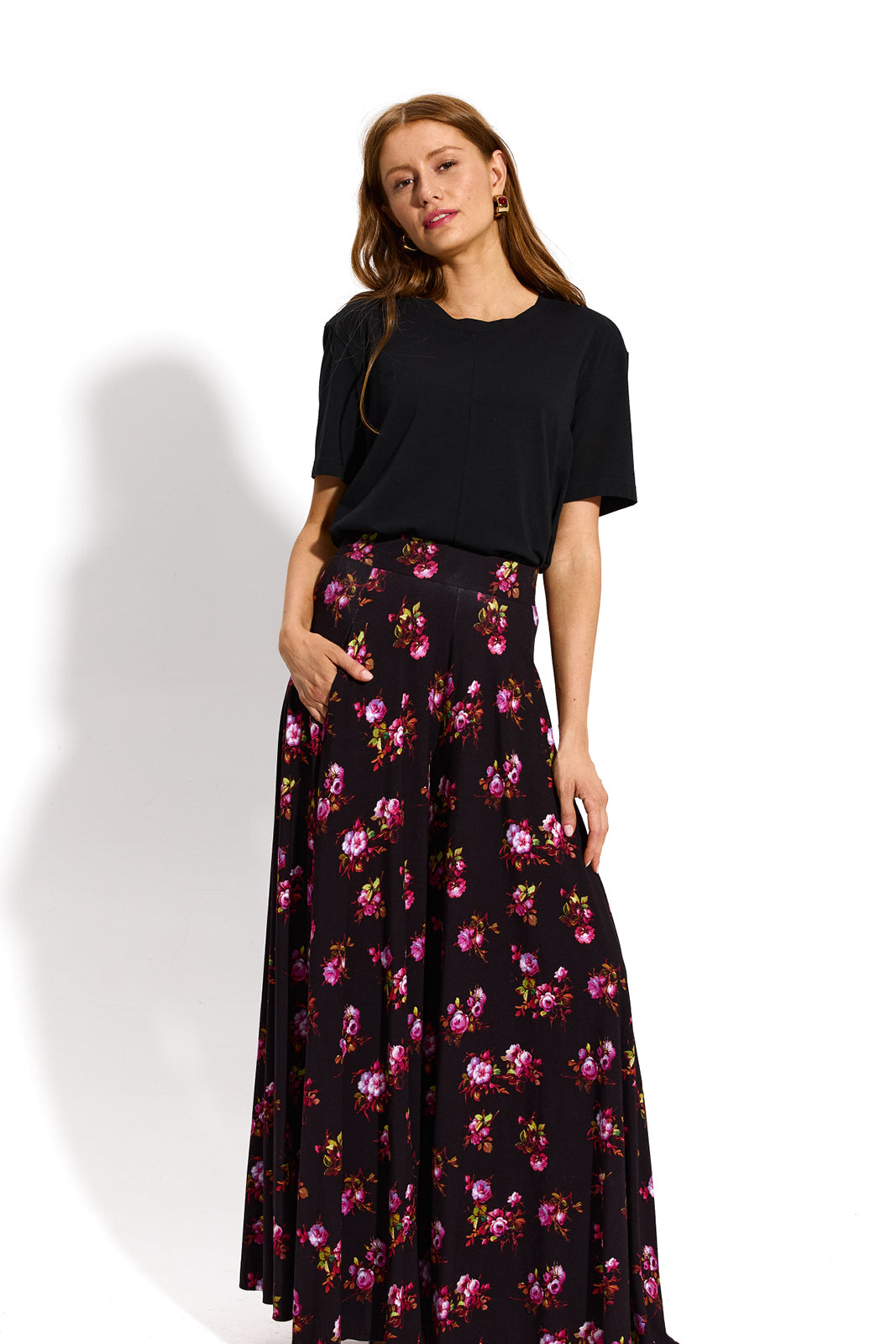 PRIMAVERY print risk'n'roses black