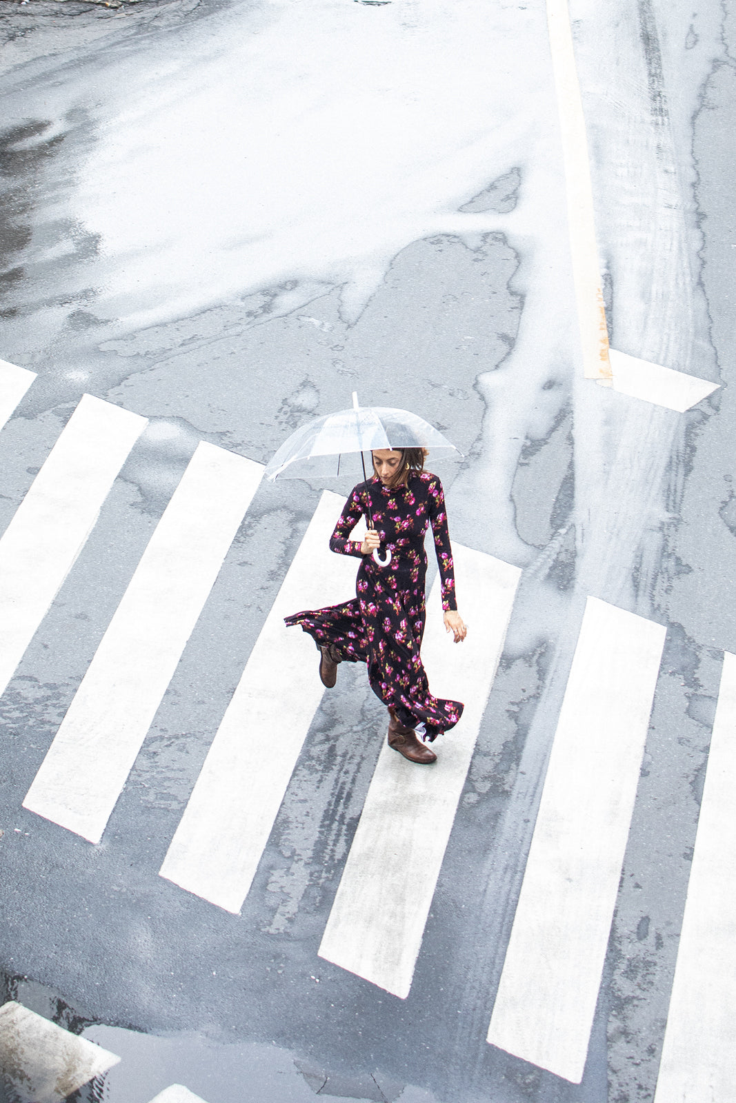 PRIMAVERY print risk'n'roses black