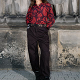 Spodnie RISKY CRUSH Swanski Studio black