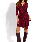 BOGINI PRZED KOLANO print czerwona pantera