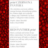 BOGINI PRZED KOLANO print czerwona pantera