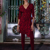 BOGINI PRZED KOLANO print czerwona pantera