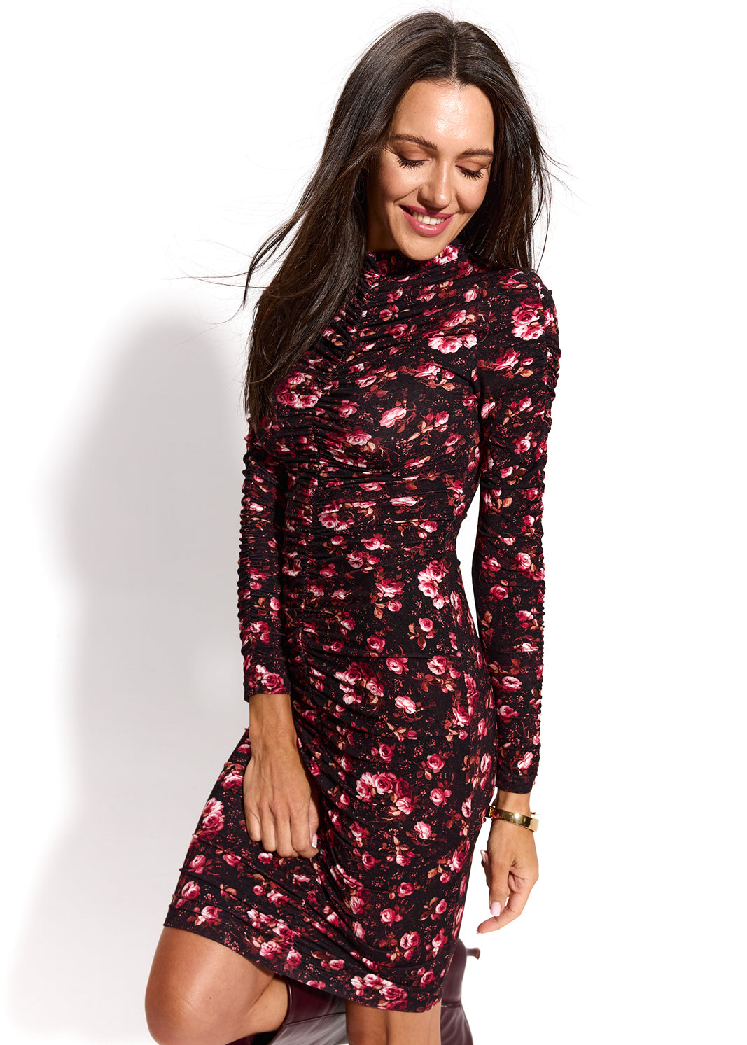 DRAPQUEEN print risk'n'roses rusty