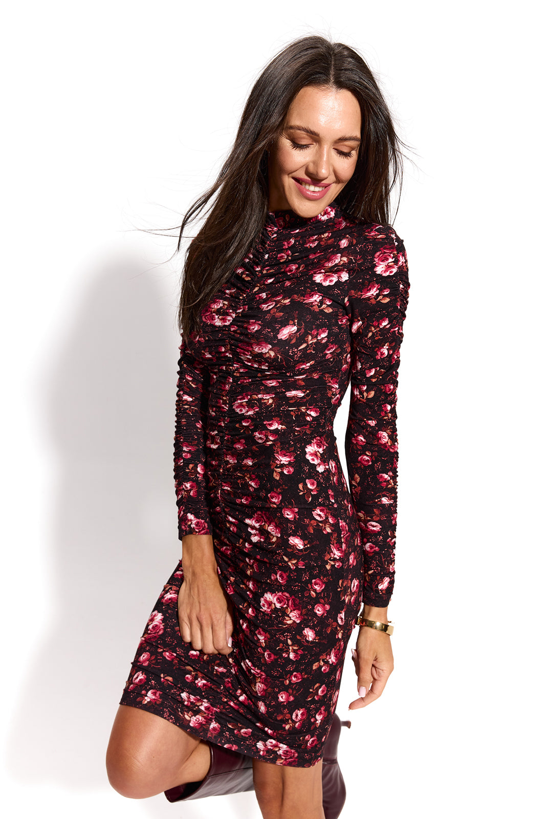 DRAPQUEEN print risk'n'roses rusty