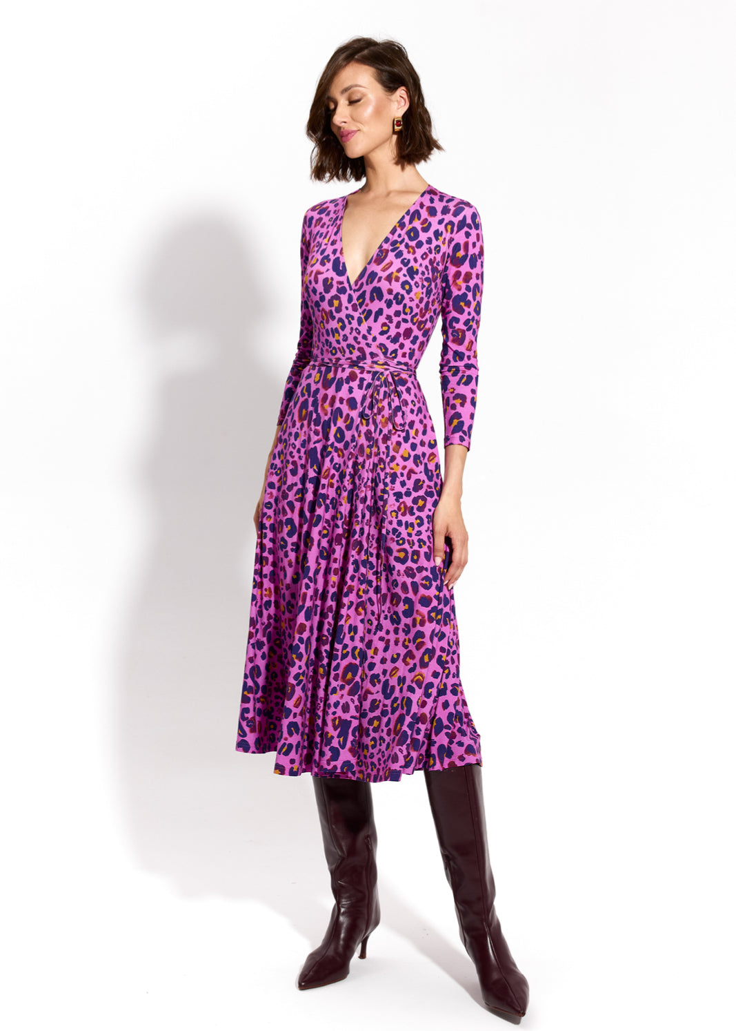 DREAMGIRL z długim rękawem print różowa pantera