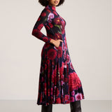 Dress LET’S DANCE dahlias print