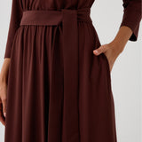 Sukienka LIBERTY DRESS espresso