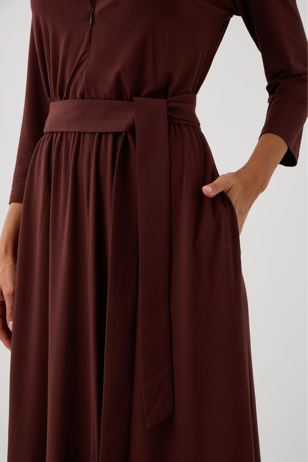 Sukienka LIBERTY DRESS espresso