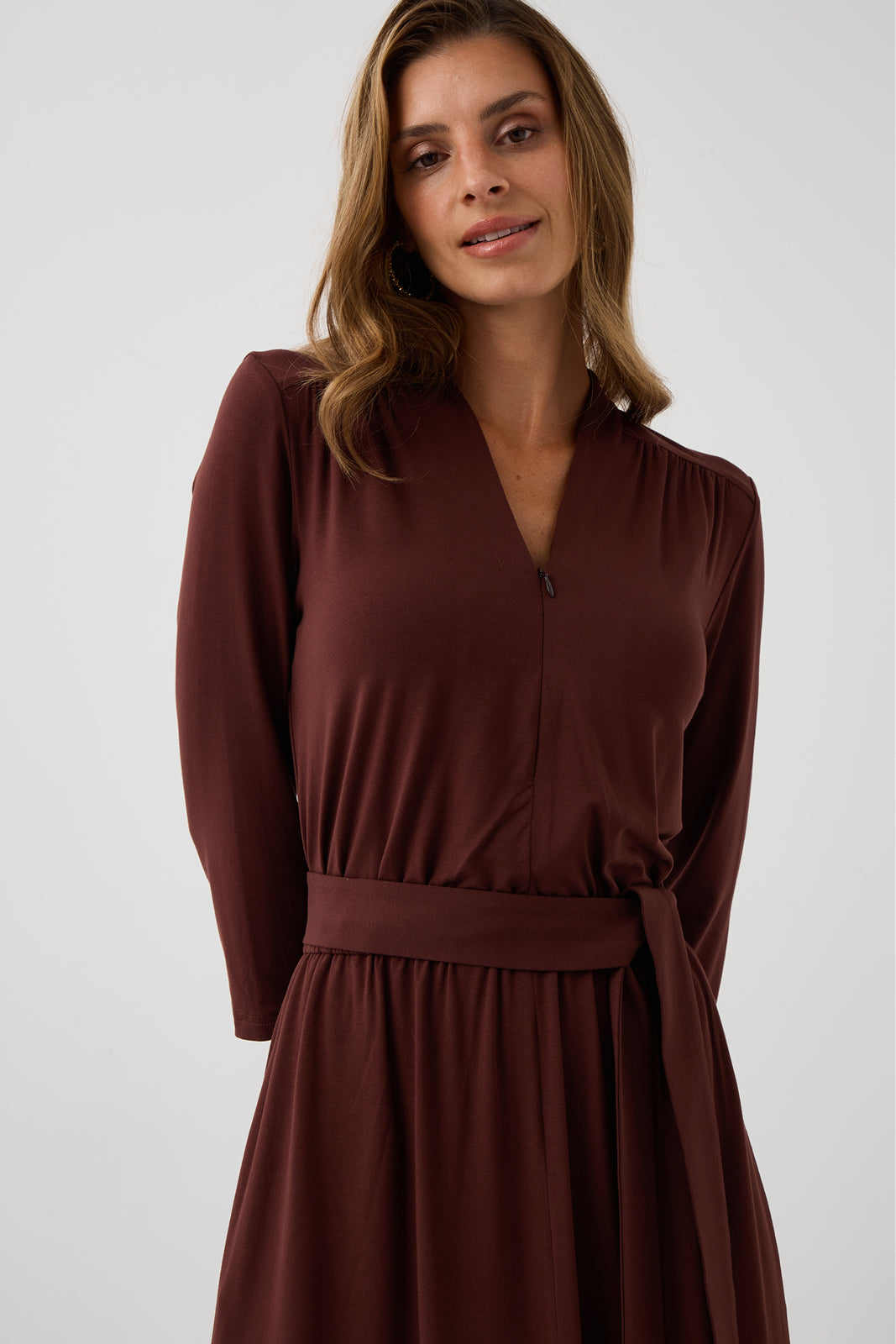 Sukienka LIBERTY DRESS espresso