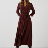 Sukienka LIBERTY DRESS espresso
