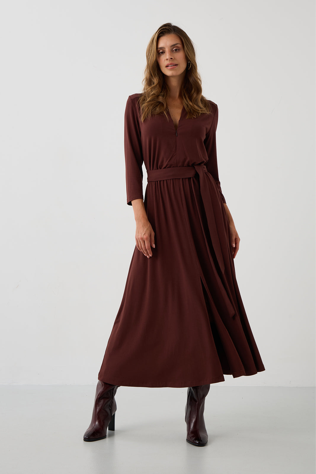 Sukienka LIBERTY DRESS espresso