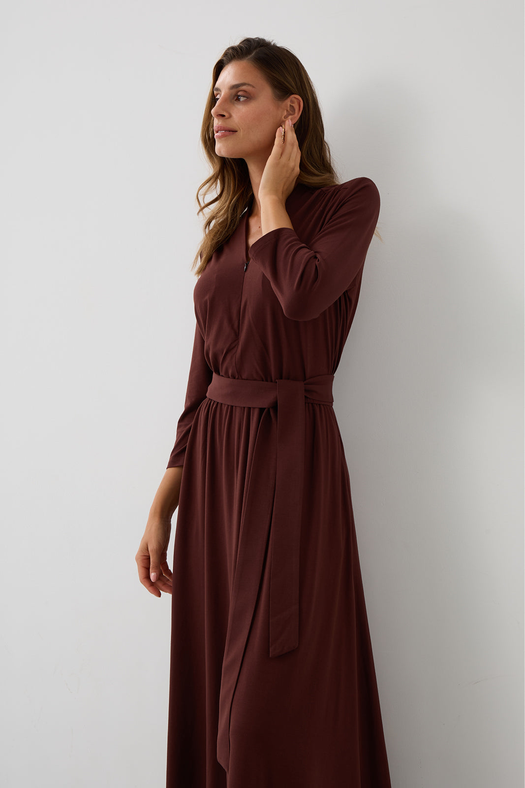 Sukienka LIBERTY DRESS espresso