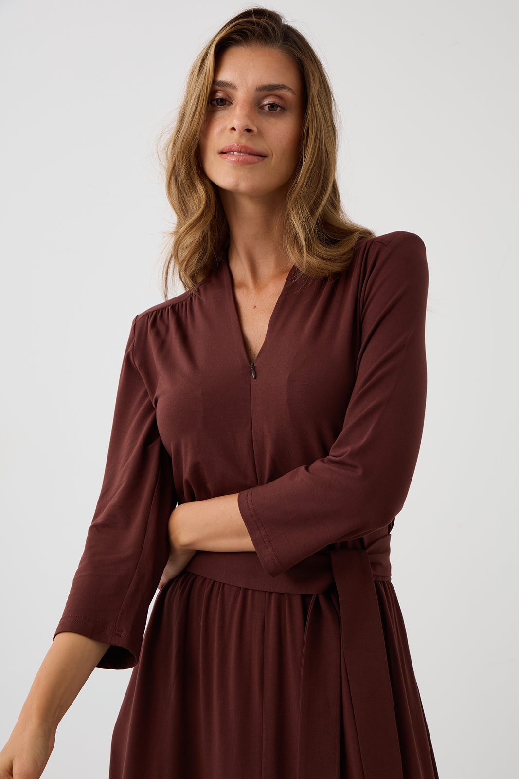 Sukienka LIBERTY DRESS espresso