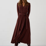 Sukienka LIBERTY DRESS espresso
