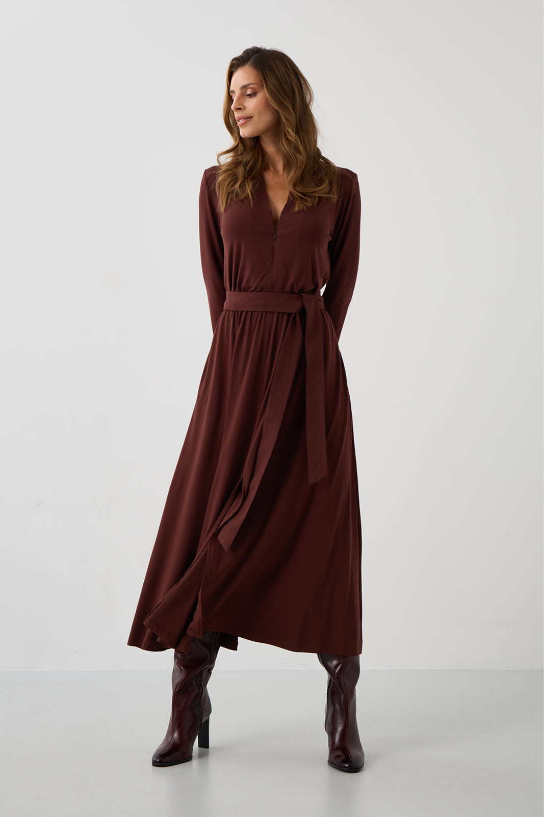 Sukienka LIBERTY DRESS espresso