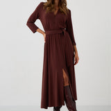 Sukienka LIBERTY DRESS espresso