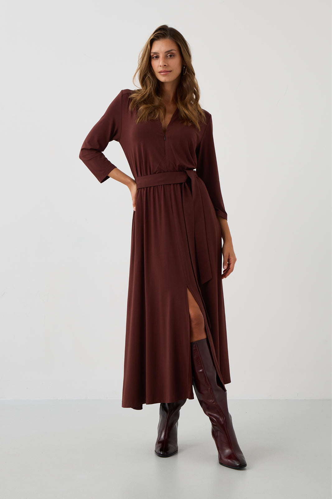 Sukienka LIBERTY DRESS espresso