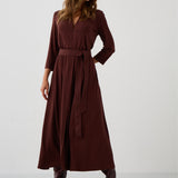 Sukienka LIBERTY DRESS espresso