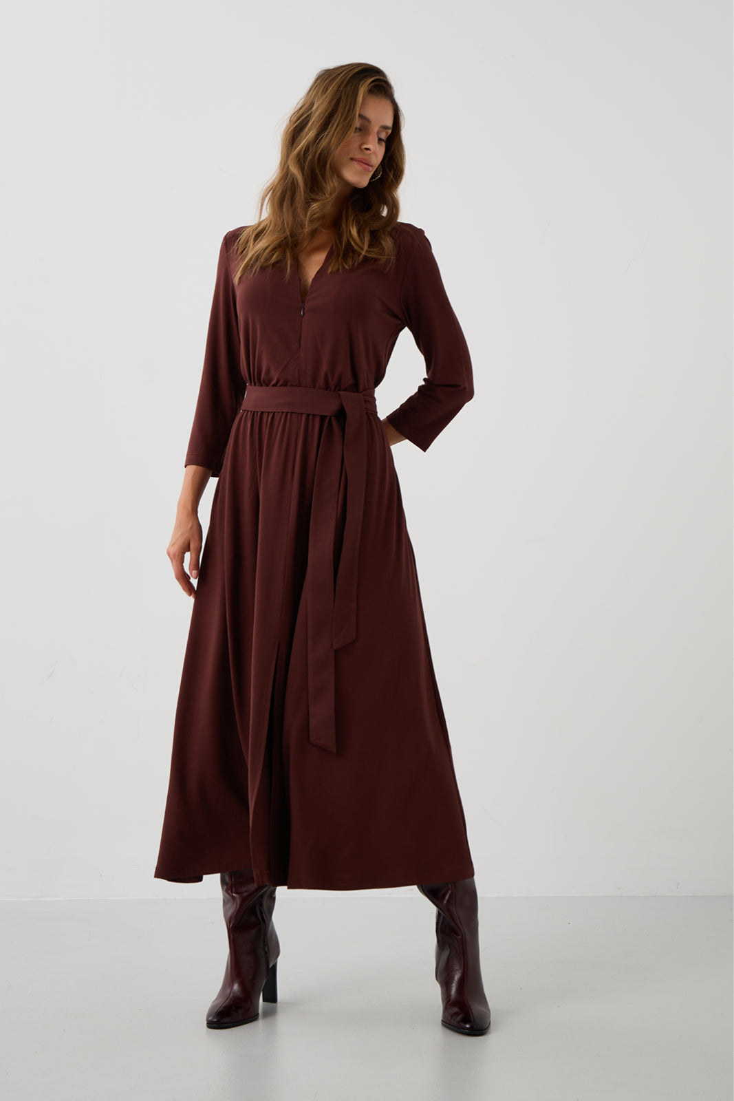 Sukienka LIBERTY DRESS espresso